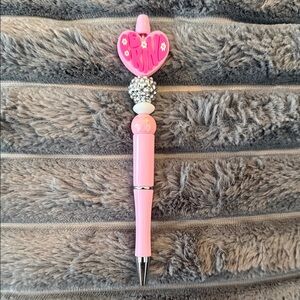Charming Pink Butterfly Pen for Kids